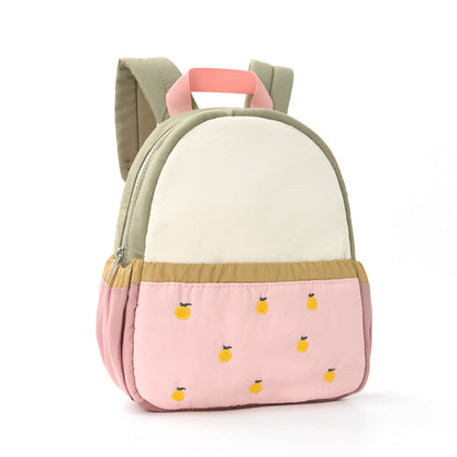 Children's Color-Block Mini Travel Backpack For Babies And Toddlers