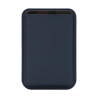 Ultra-thin Magnetic Carbon-fiber-pattern Card Holder