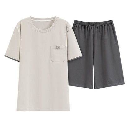 Cotton Pajamas New Boys Casual Homewear Two-piece Suit