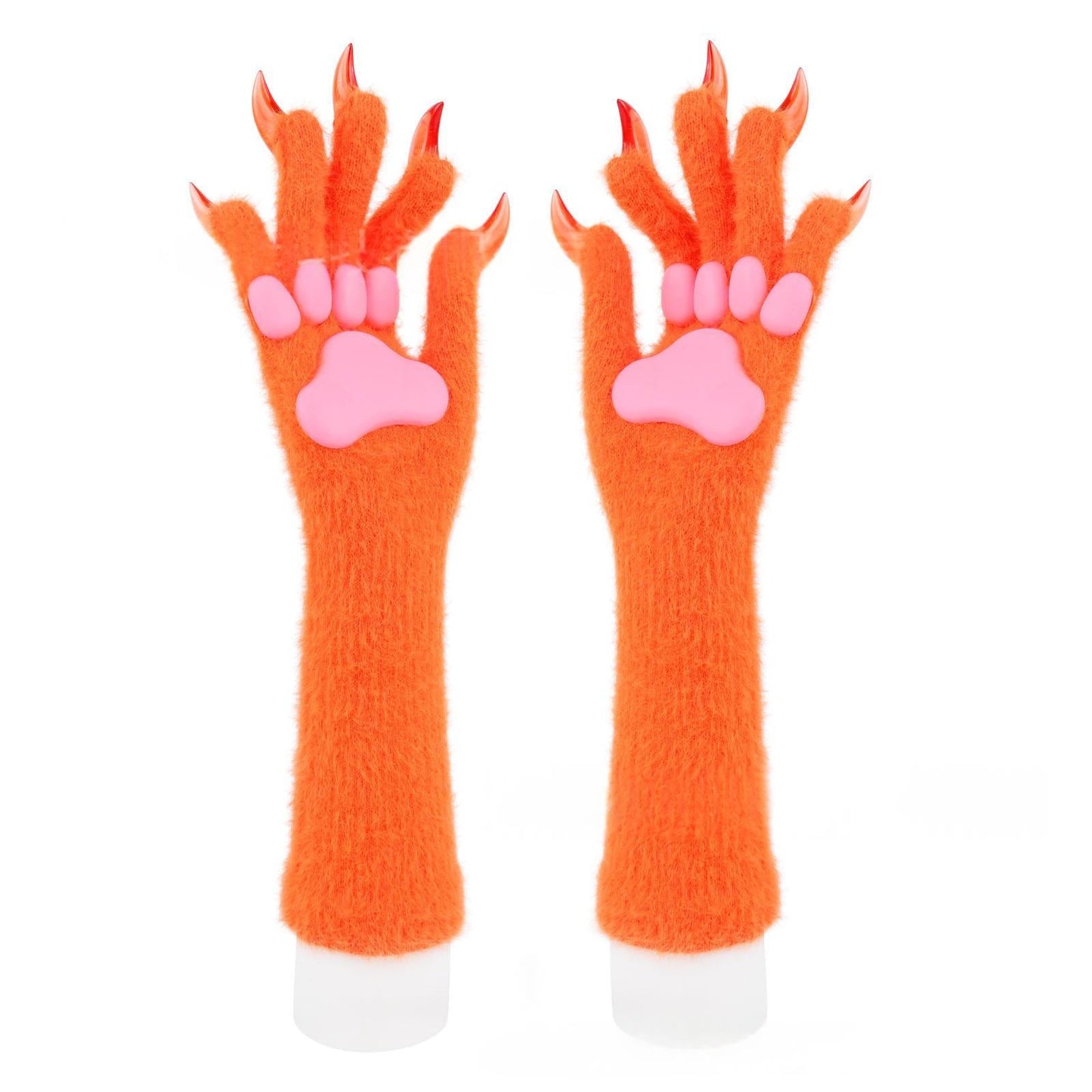 Halloween Silicone Meat Mat Long Gloves