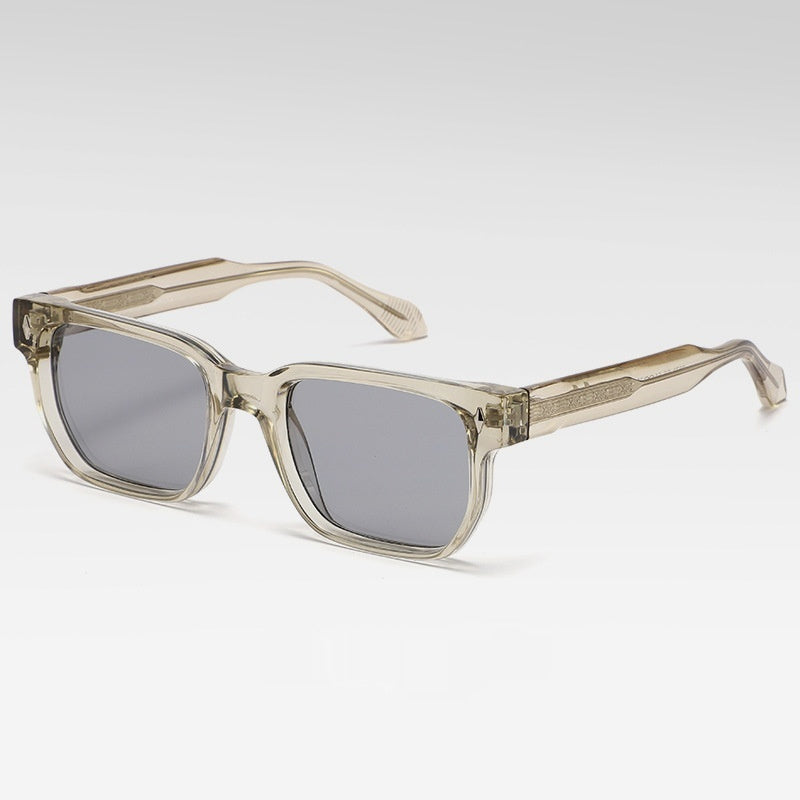 New Vintage Square-frame Sunglasses For Women