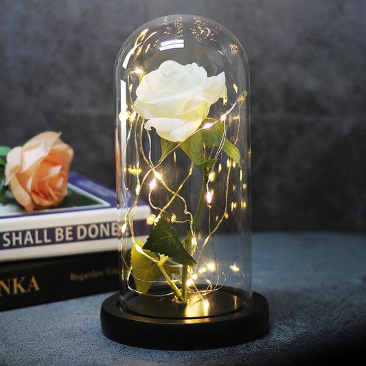 Enchanted Forever Rose LED Christmas Decor