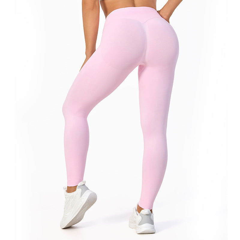 Womens High-Waisted Yoga Pants European And American Style