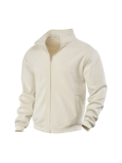 Mens Stand-collar Padded Jacket