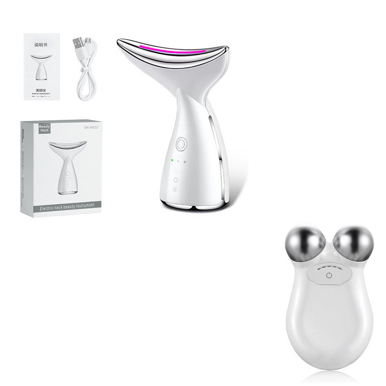 Neck Face Beauty Device LED Photon Therapy