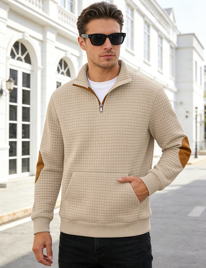 Mens Casual Long-sleeve Hoodie Top