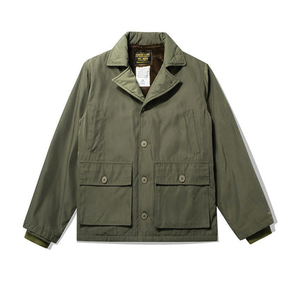 Men's Wool Extra Thick Cotton-padded Jacket