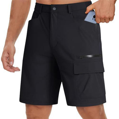 Men's Summer Work Shorts With Multiple Pockets, Outdoor Travel Pants, Wholesale In Stock