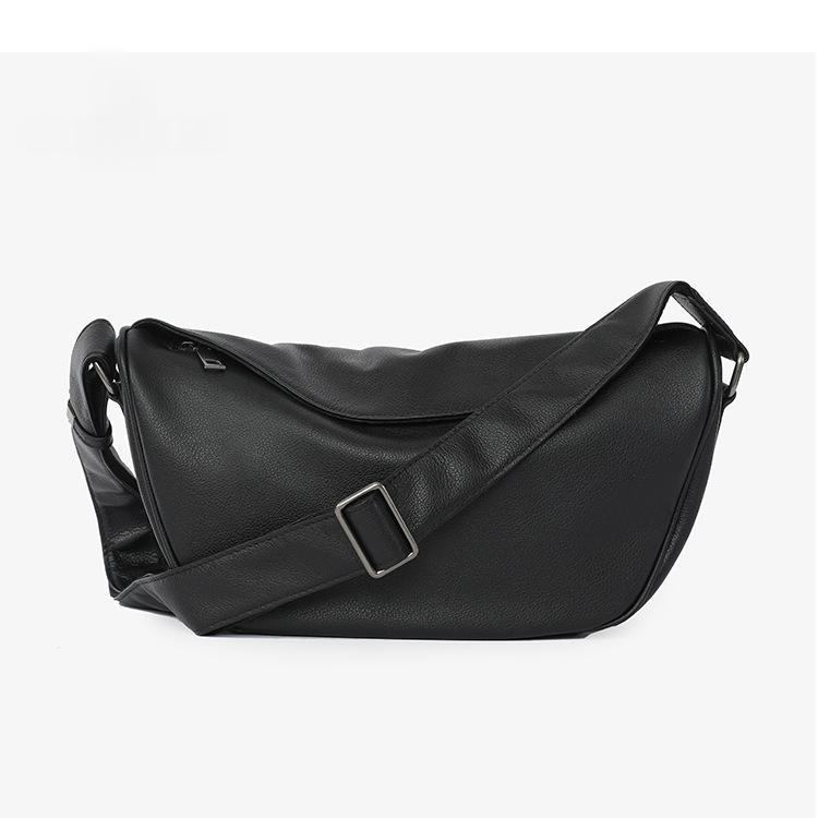 First-layer Cowhide Genuine Leather Crossbody Bag
