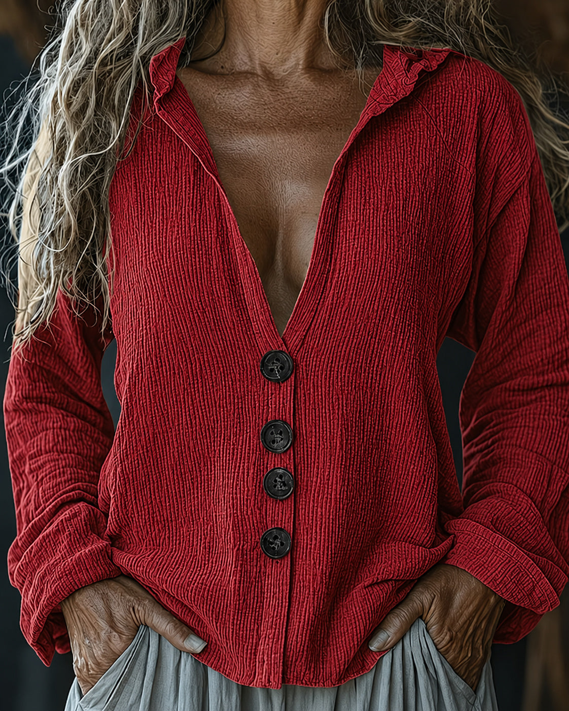 Polyester Female Long Sleeves