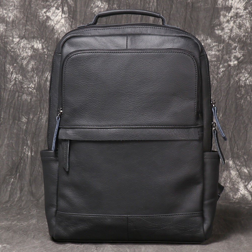 Retro-style New Arrival Mens Full-grain Leather Backpack