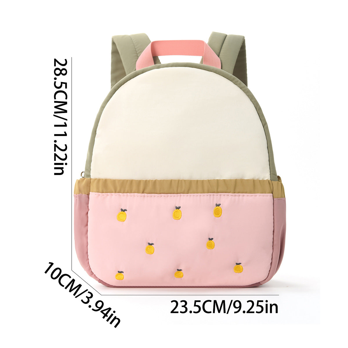 Children's Color-Block Mini Travel Backpack For Babies And Toddlers