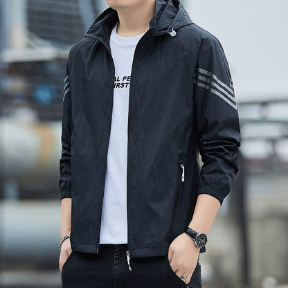 Mens Versatile Lightweight Quick-drying Jacket