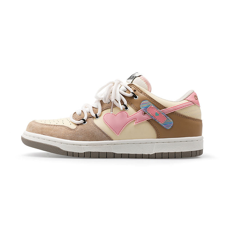 Fashionable Couple Skateboard Shoes: All-match Sports Style