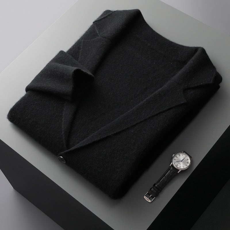 Cardigan Male V-neck Cardigan Knitted