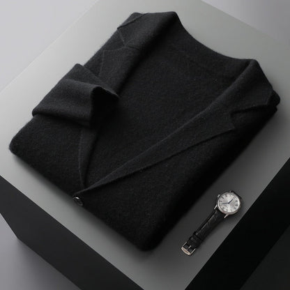 Cardigan Male V-neck Cardigan Knitted