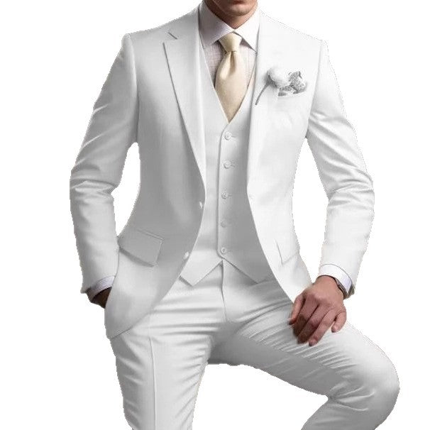 Elegant Business Banquet Suit Set For Men