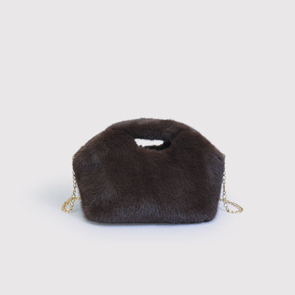 Clutch Handbag With A Chain Can Be Worn Crossbody