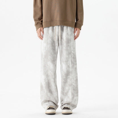 Men's Retro Casual Loose Wide-Leg Pants