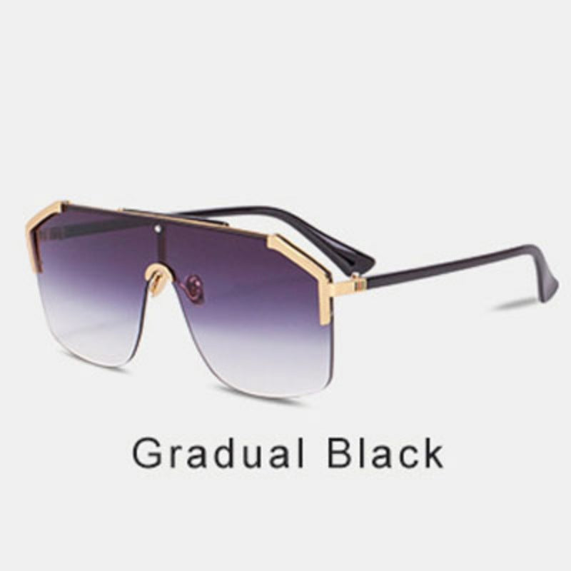 New Year's New Large-Frame Sunglasses For Women, The Same Style As European And American Internet Celebrities, Versatile Sunglasses For Women, Trendy Outdoor Sunglasses