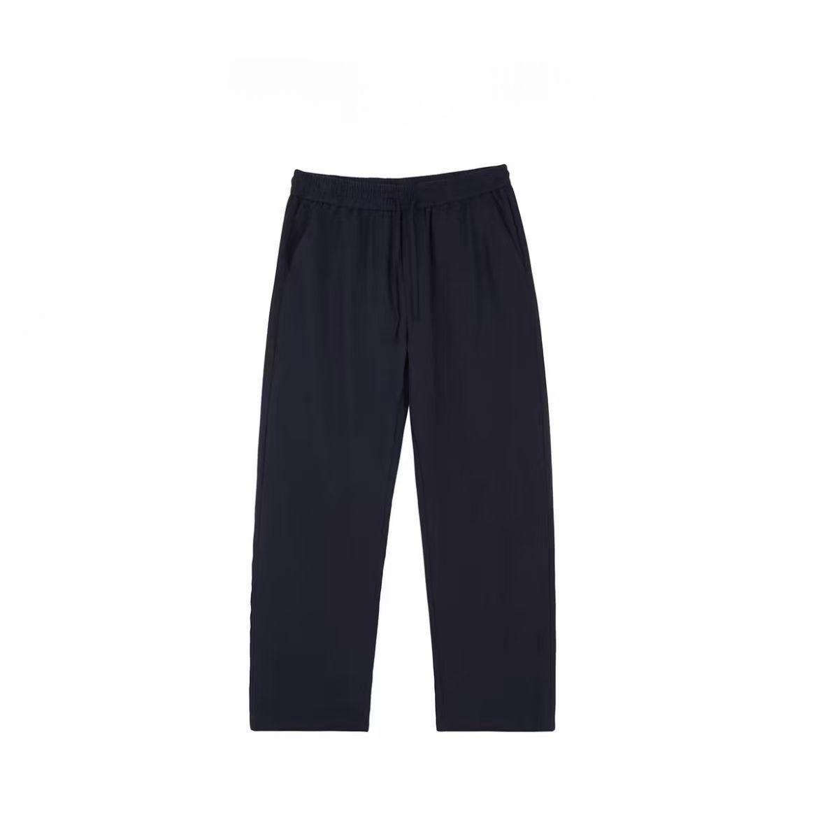 Mens Casual Straight-leg Loose-fitting Trousers