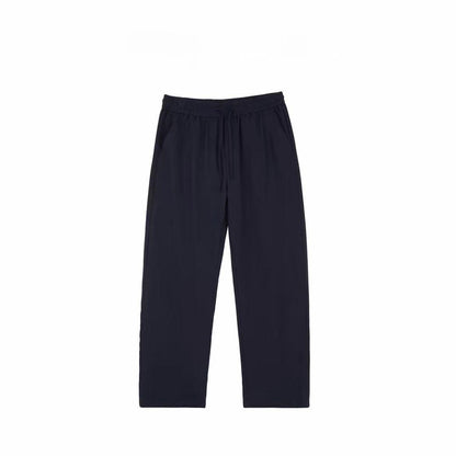 Mens Casual Straight-leg Loose-fitting Trousers