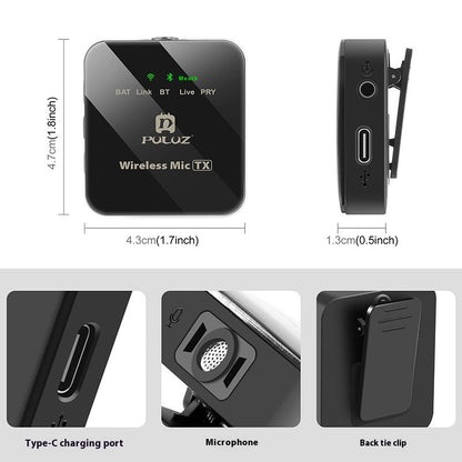 Wireless Neckline Clip Microphone Mouthpiece Outdoor