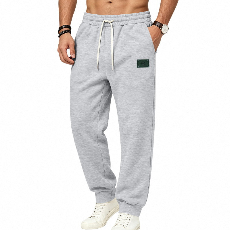 Winter Fleece-Softened Men's Loose Heavyweight Trendy Casual Sports Sweatpants