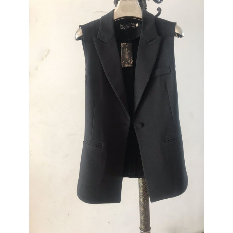 Korean-style Suit Vest Jacket For Women