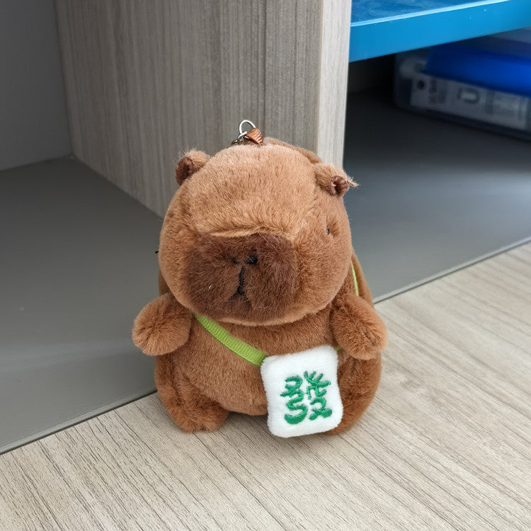 Capabala Figurine Doll Plush Toy Key Chain