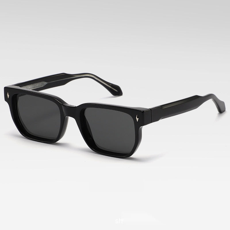 New Vintage Square-frame Sunglasses For Women