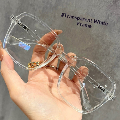Ultra-light Frameless Plain Glasses With No Prescription