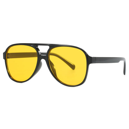 Womens Personalized Oversized Tortoiseshell Sunglasses