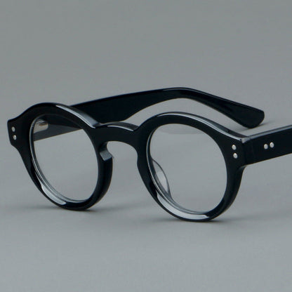 Sheet-material Frame Republic Of Chinastyle Round-frame Myopia Glasses Frame Non-prescription Danyang Eyeglasses