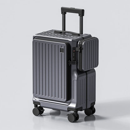 Front-opening 20-inch Carry-on Suitcase