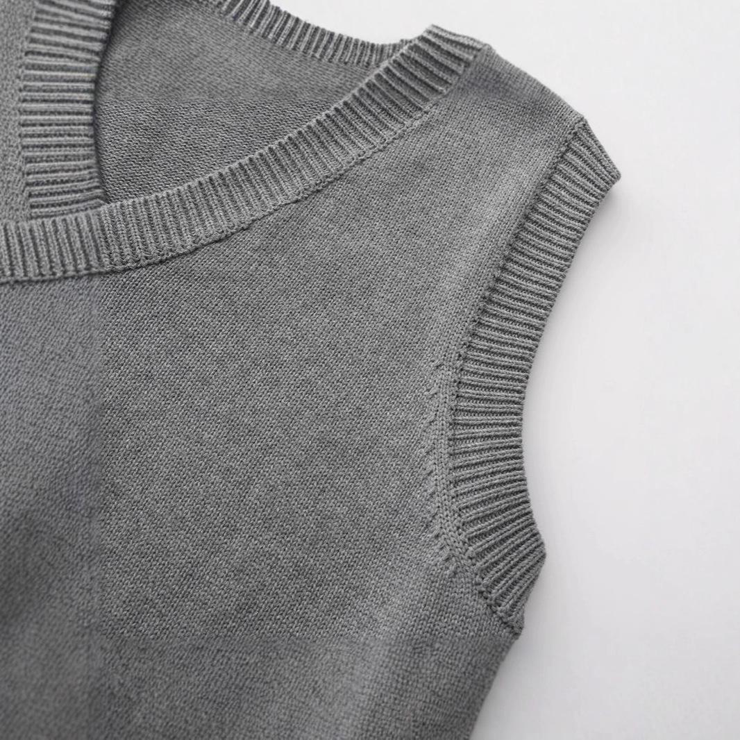 Non-pilling Knitted Vest For Women