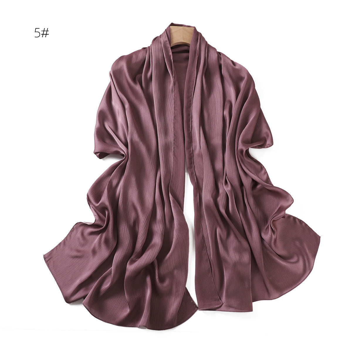 Solid-color Womens Summer Shawl Sunscreen Scarf