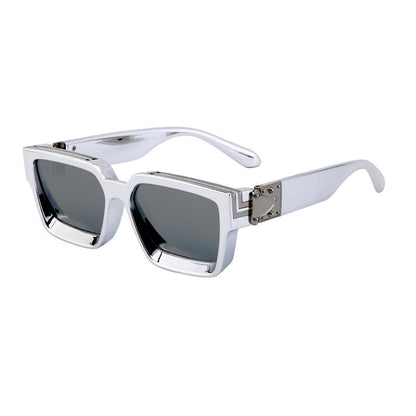 Millionaire Same Style Sunglasses For Men, Fashionable Internet Celebrity Sunglasses For Women, High-End Glasses, Square Frame Sunglasses, Cross-Border