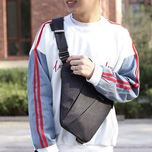 Men's Lightweight Nylon Crossbody Bag