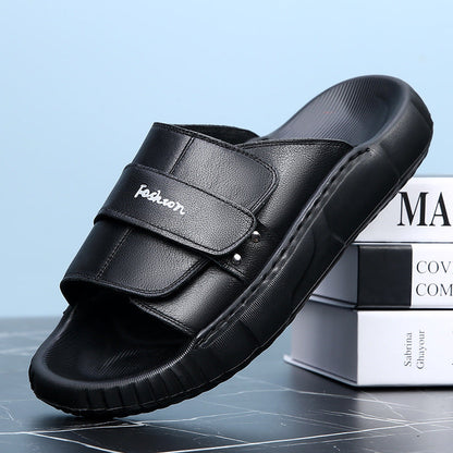 Outdoor Non-slip Abrasion-resistant Sandals Made From Full-grain Cowhide
