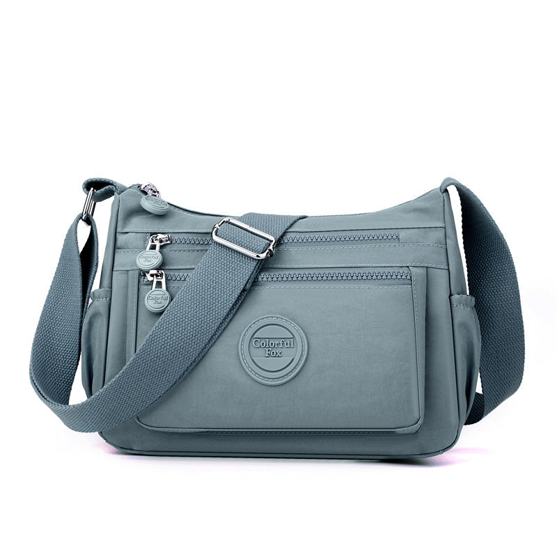 Colorful Fox New Large Capacity Women Shoulder Bag Outdoor Casual Water-repellent Multi-layer Crossbody Bag Fashion