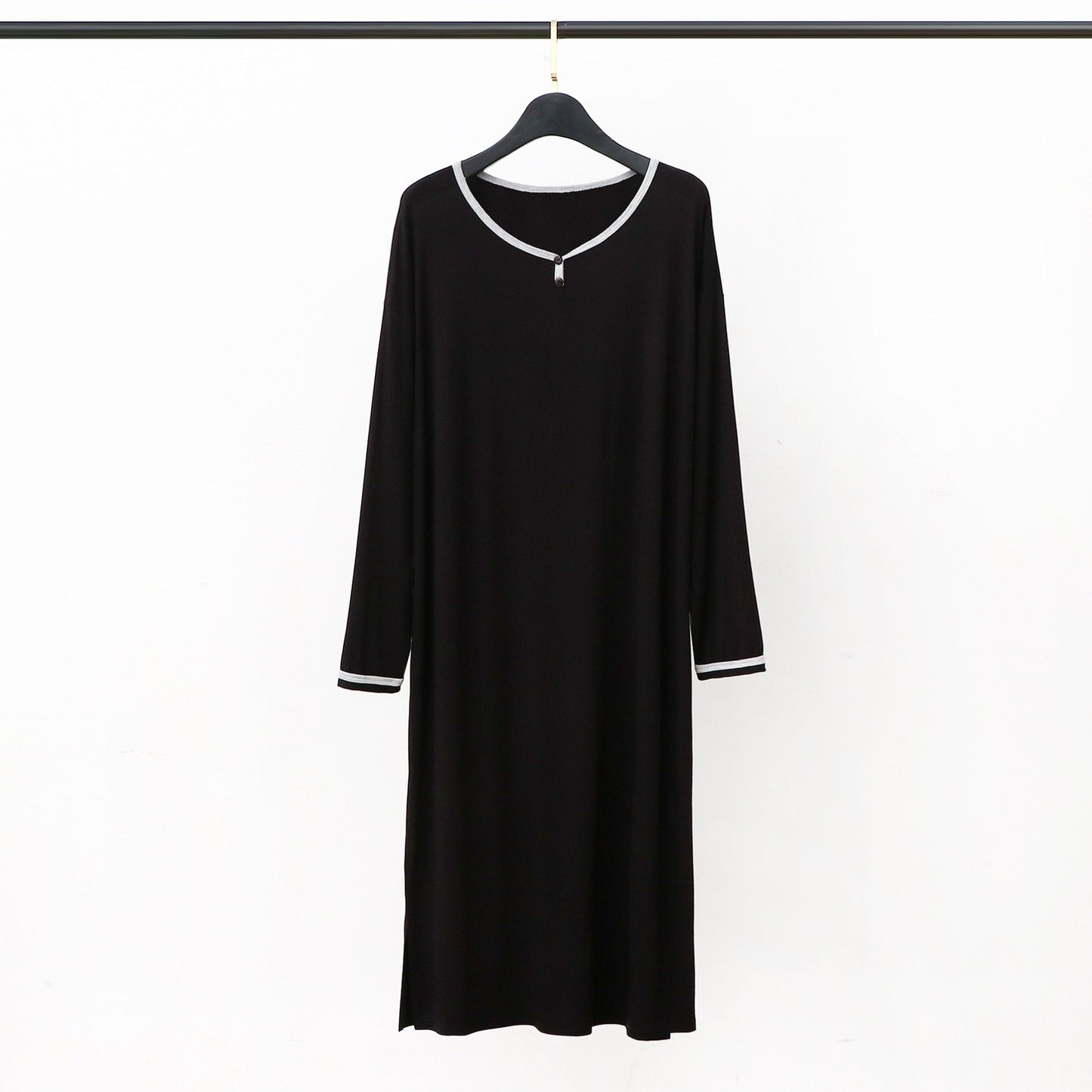 Long Soft Draping Bathrobe Men's Pajamas