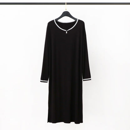 Long Soft Draping Bathrobe Men's Pajamas