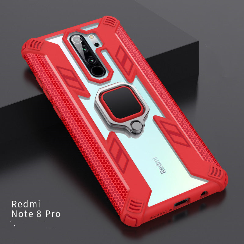 Shockproof Armor Phone Case with Ring Holder – Heavy Duty Protective Cover