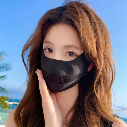 Womens Sun-Protective Mask UV-Protective Face Mask