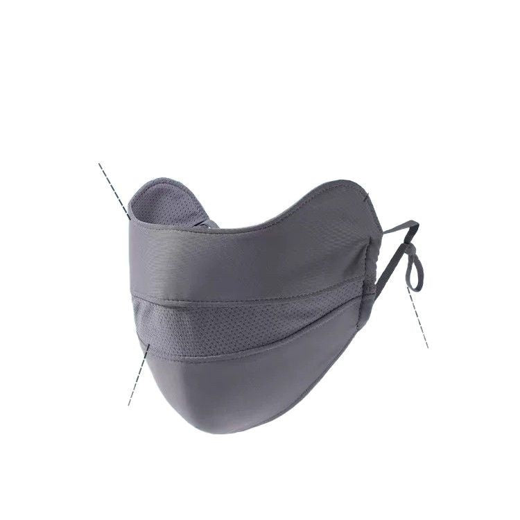 Womens Sun-Protective Mask UV-Protective Face Mask