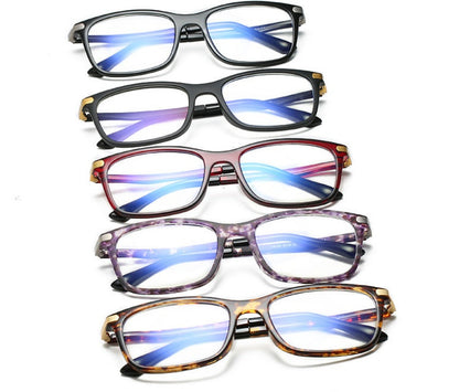 New Anti-Blu-ray Flat Mirror Frame Blue Film Glasses