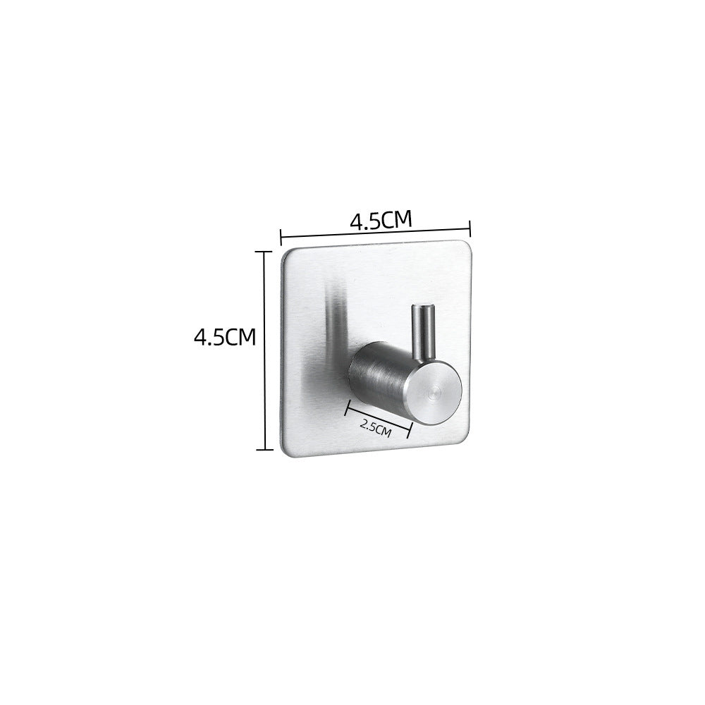 Self-Adhesive Stainless Steel Towel Hook