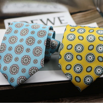 9cm Business Formal Wide-width Tie, Mens Vintage Style
