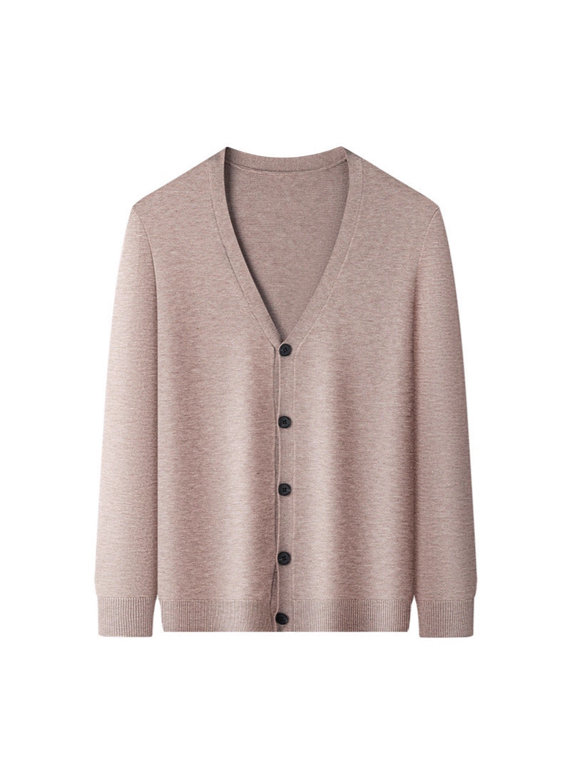 Korean-style Loose-fit Knit Sweater Coat